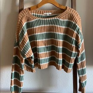 Crop top sweater